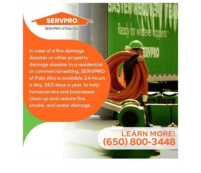 SERVPRO expert with a large hose