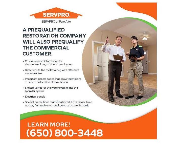 SERVPRO expert with client